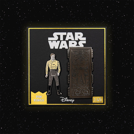 Pin's Star Wars Set 1.45 – Han Solo and Han Solo (In Carbonite Chamber)