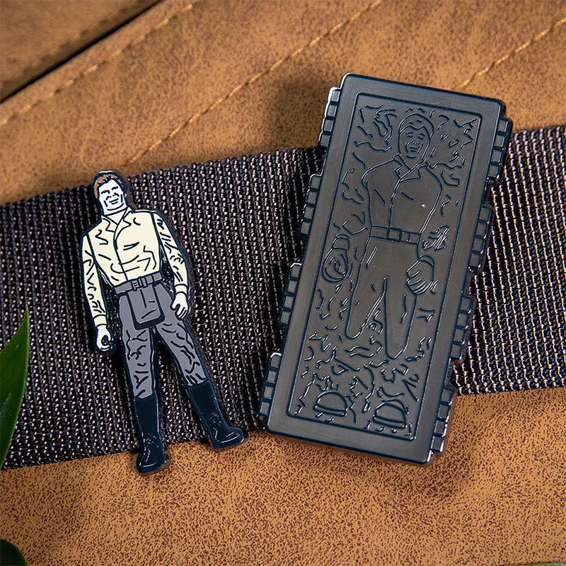 Pin's Star Wars Set 1.45 – Han Solo and Han Solo (In Carbonite Chamber)