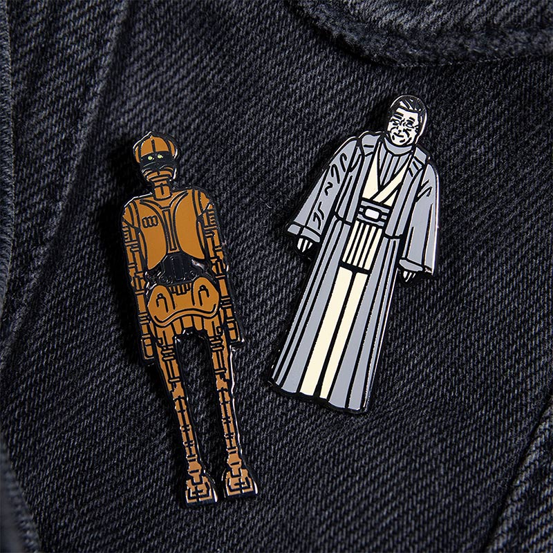 Pin's Star Wars Set 1.46 – Old Anakin Skywalker and EV-9D9