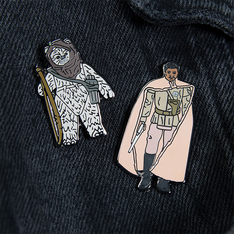 Pin's Star Wars Set 1.47 – Warok and Lando Calrissian (General Pilot)