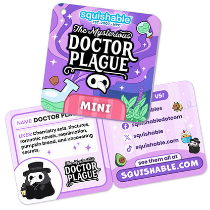 Mini Peluche Squishable – Docteur de la Peste Faune
