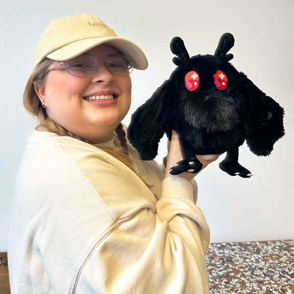Peluche Mini Squishable – Bébé Mothman