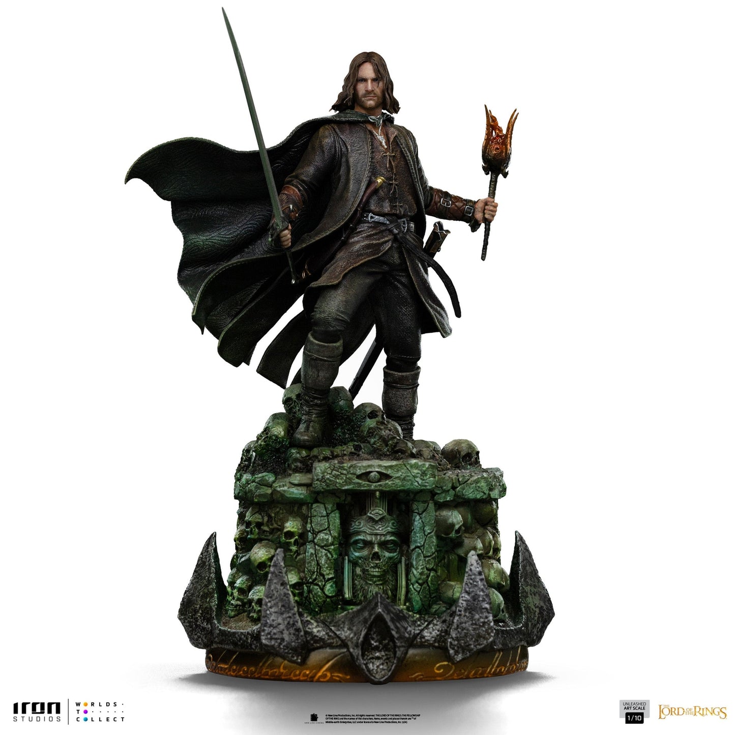 Statue Aragorn Unleashed - The Lord of the Rings - Art Scale 1/10