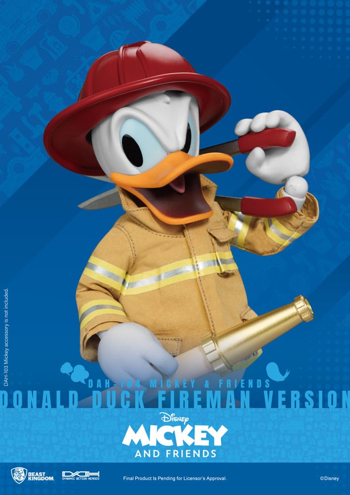 Donald Duck Fireman Version - PRE-ORDER*