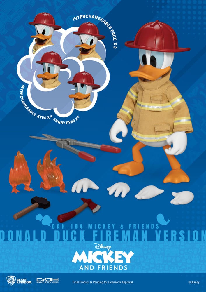 Donald Duck Fireman Version - PRE-ORDER*