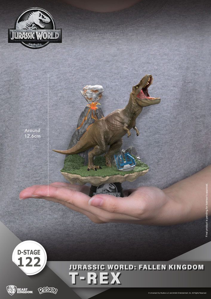 Diorama Jurassic World: Fallen Kingdom - T-Rex 