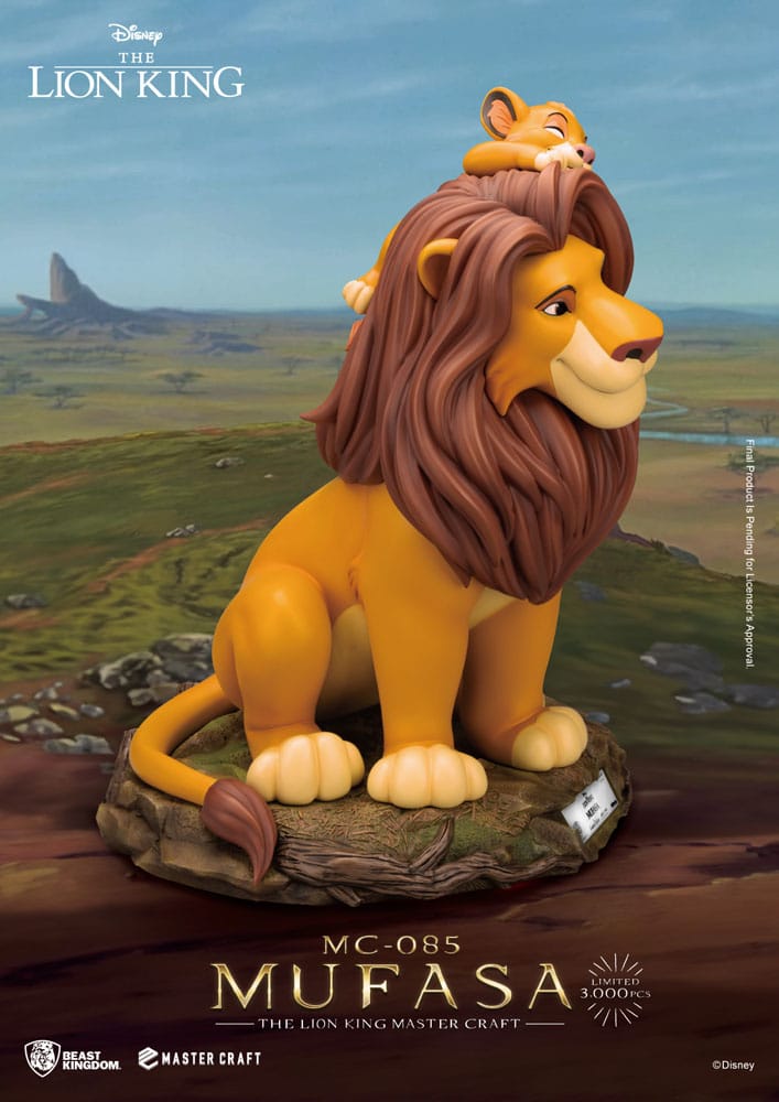 mc 085 the lion king master craft mufasa beast kingdom toys