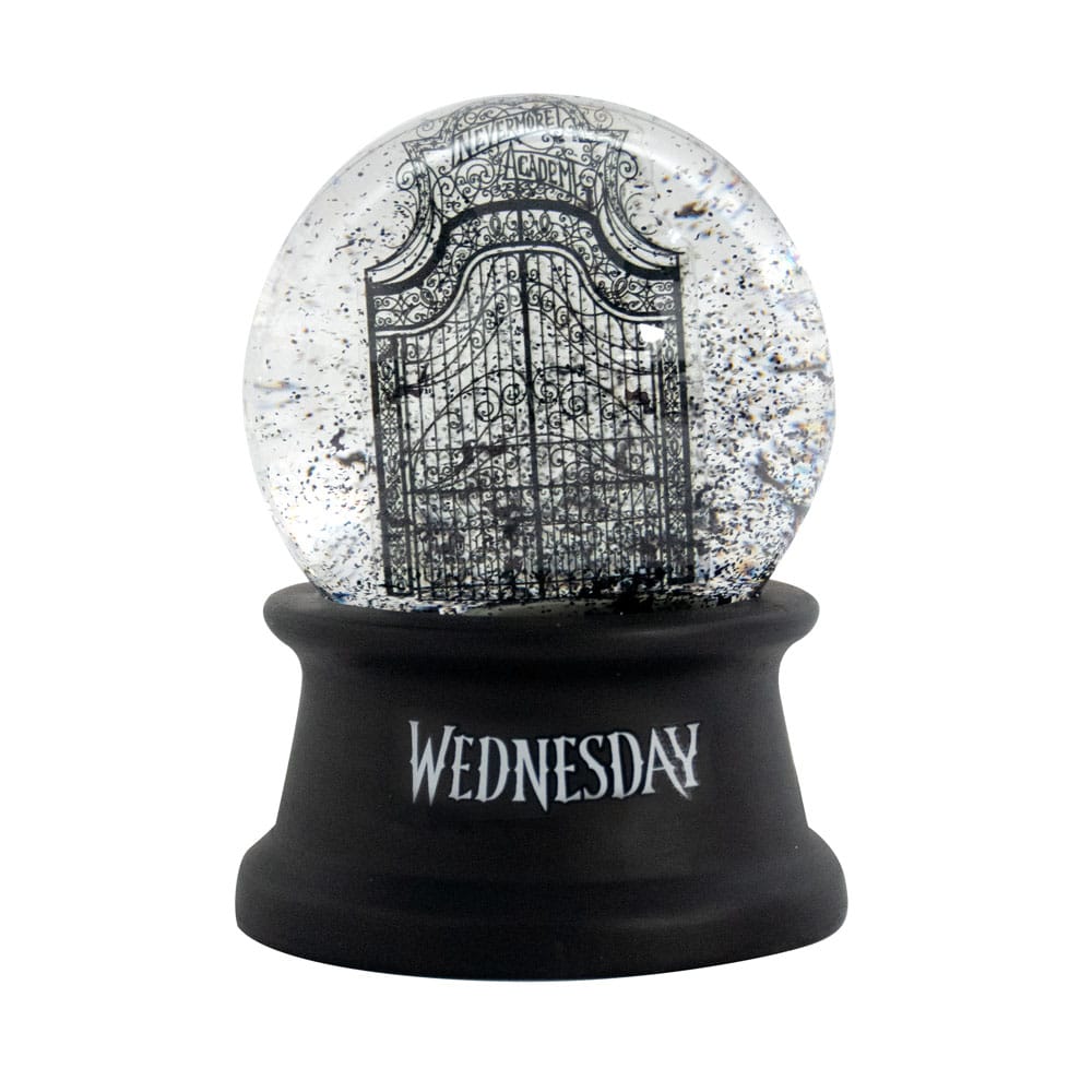 Wednesday snow globe Nevermore Academy