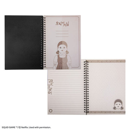 Carnet Squid Game - Red light, green light