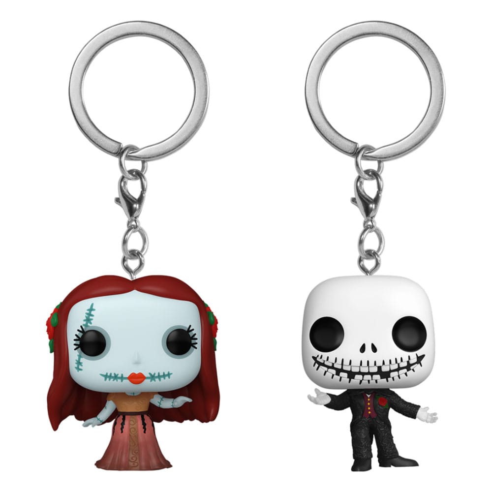 Sally et Jack Skellington - Pop! Keychain 2-Pack