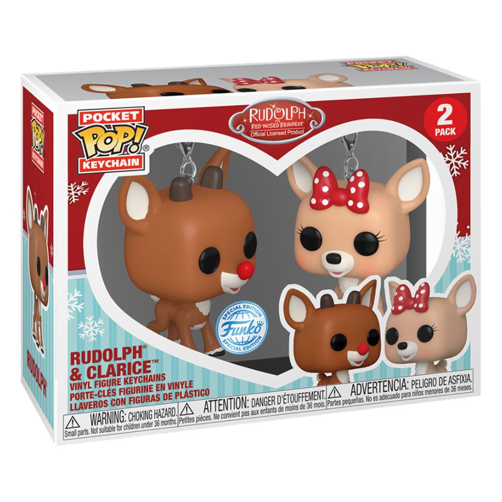 Rudolphe &amp; Clarice (SE) - Pop! Keychain 