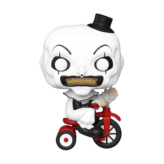 Art the Clown with tricycle 