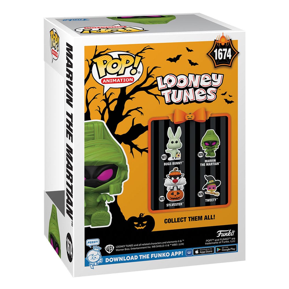 Pop! Marvin the Martian in Mummy Costume 