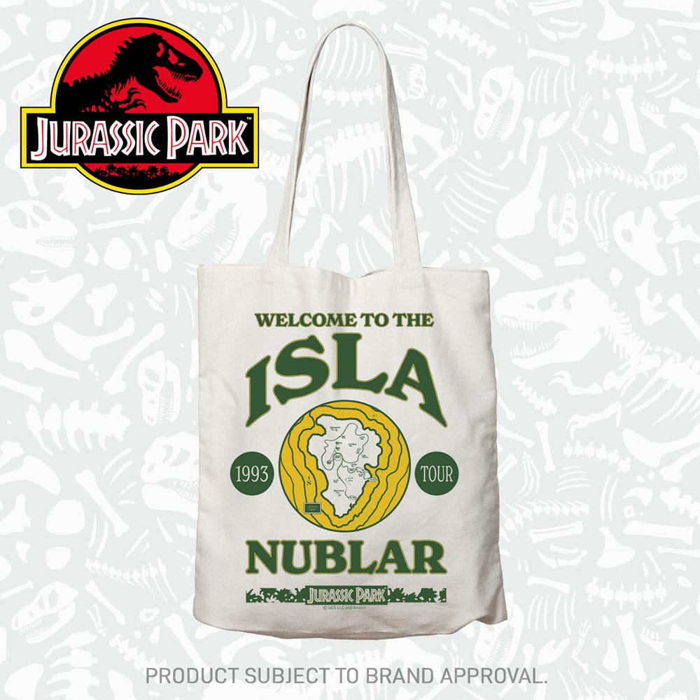 Tote Bag Jurassic Park - Isla Nublar