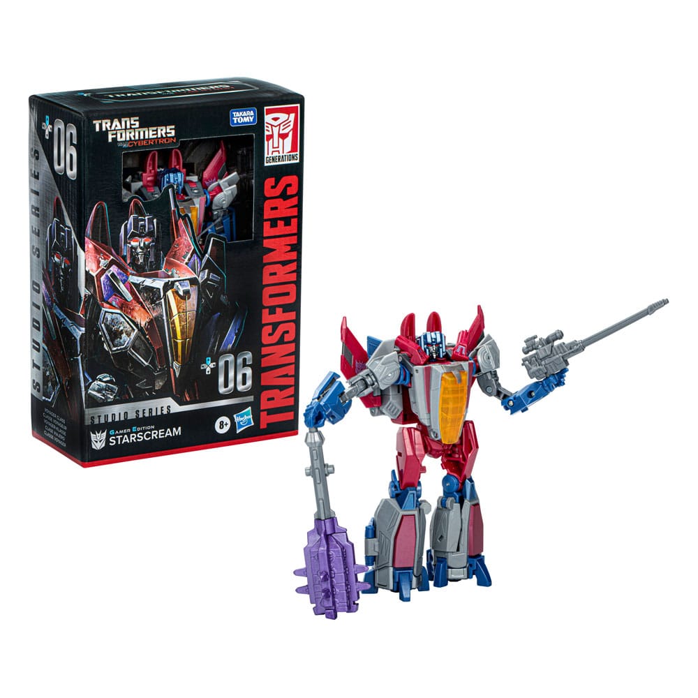 The Transformers: The Movie Generations Studio Series Voyager Class - Gamer Edition 06 Starscream