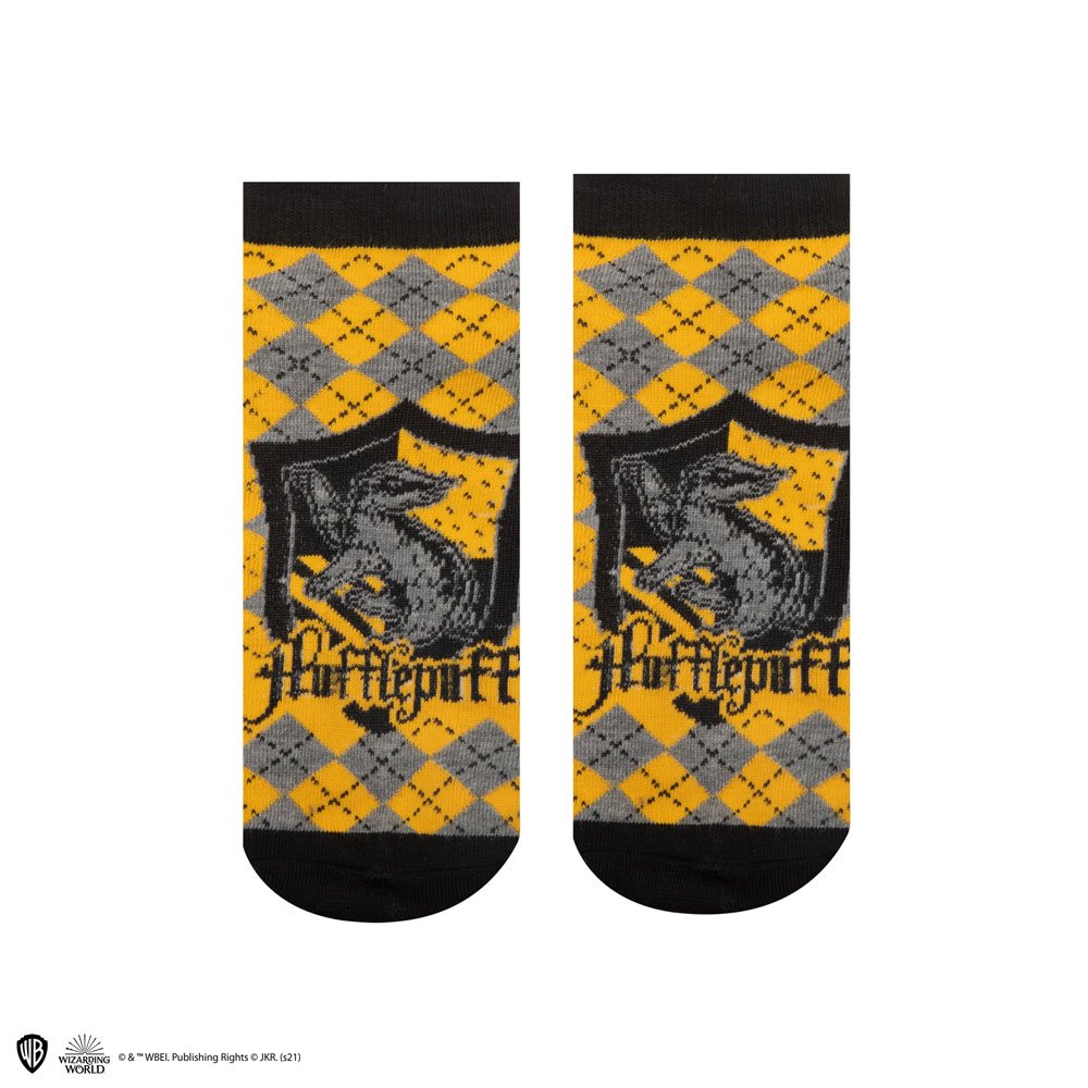 HARRY POTTER - Poufsouffle - Lot de 3 paires de soquettes