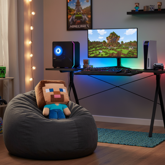 Coussin Minecraft - Steve