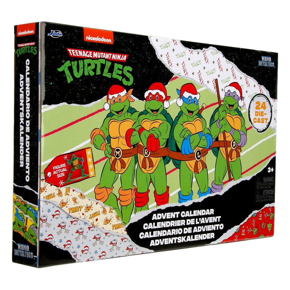 Calendrier de l'Avent Nano  Metalfigs Tortues Ninja - Holiday