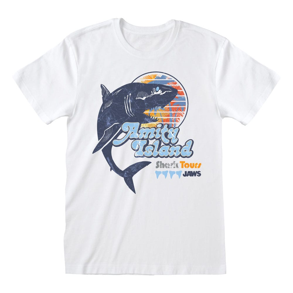 Jaws T-shirt - Amity Shark Tours 