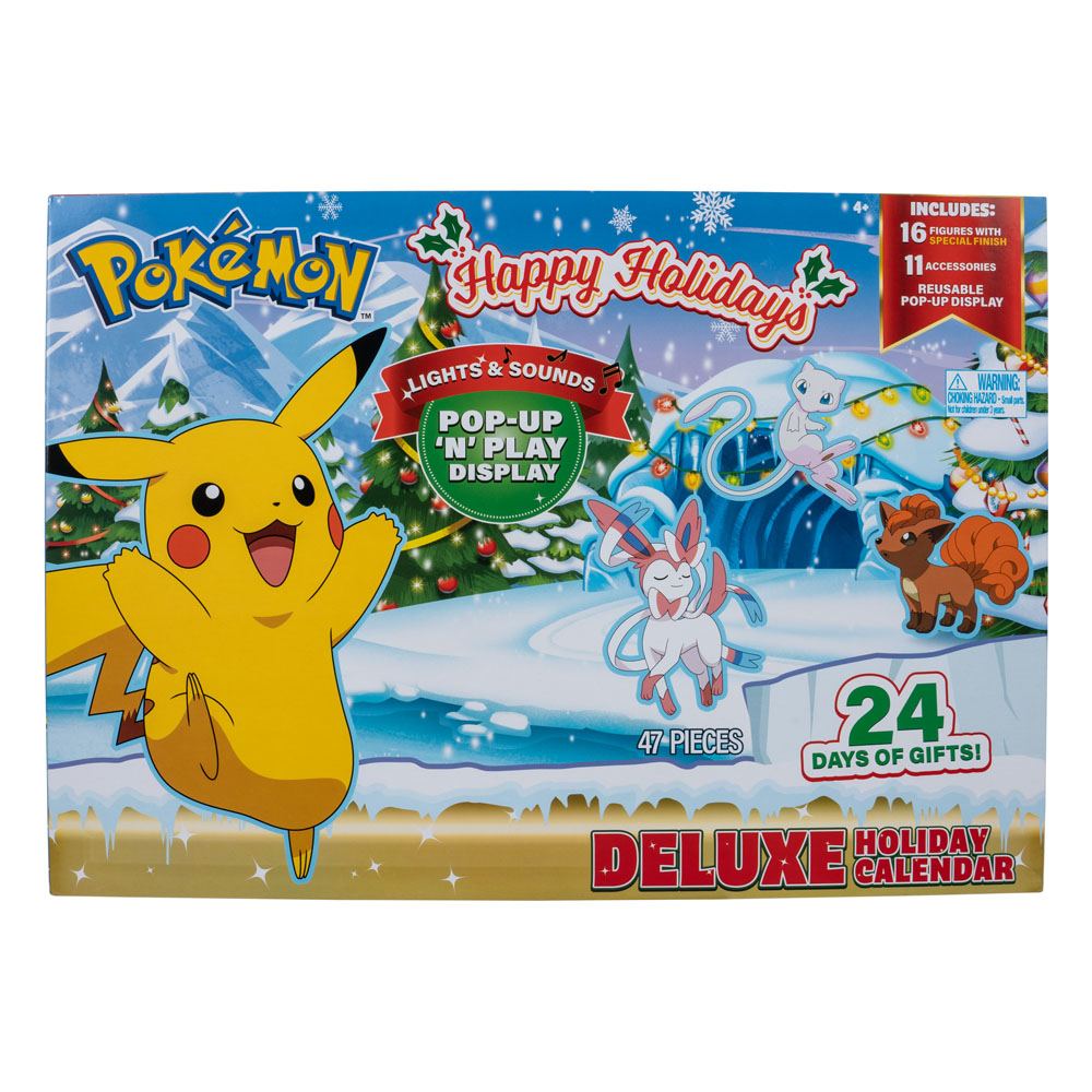 Calendrier de l'Avent Pokemon - Deluxe Holiday Jazwares – le
