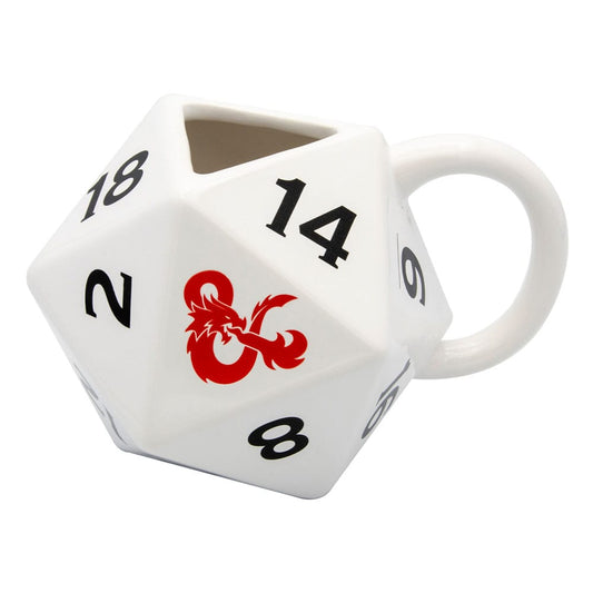 Mug 3D Donjons et Dragons - Dé