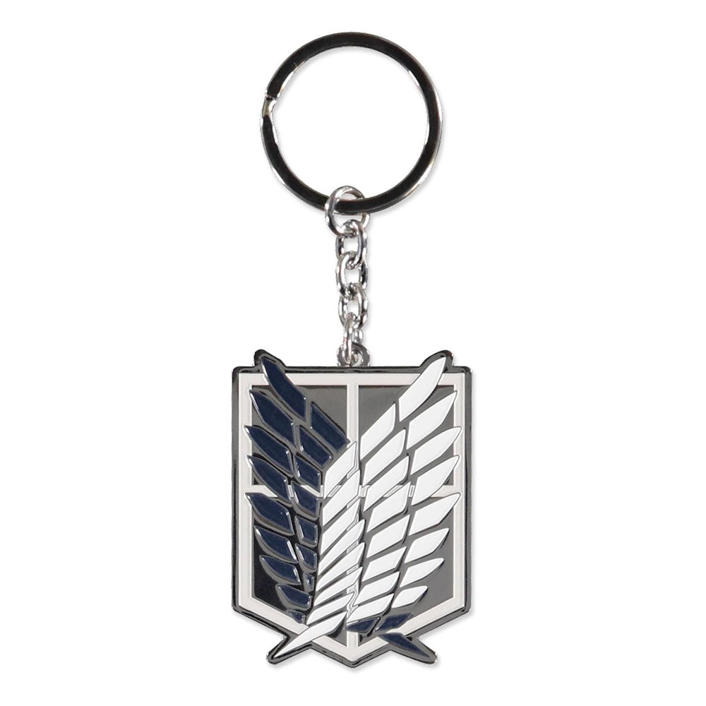 Attack on Titan Metal Keychain - Logo 