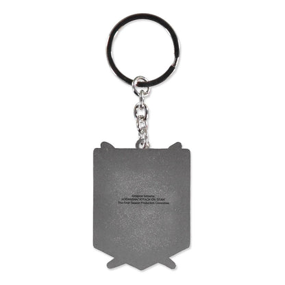 Attack on Titan Metal Keychain - Logo 