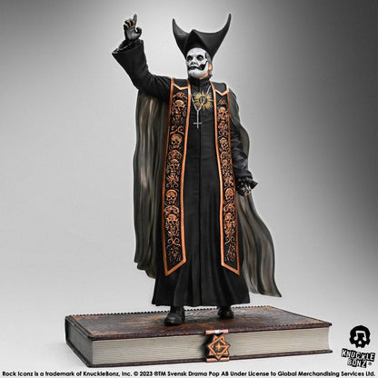 Papa Emeritus IV Statuette (Black Robes) - Rock Iconz 