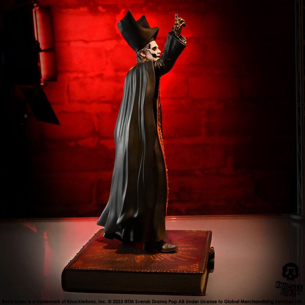 Papa Emeritus IV Statuette (Black Robes) - Rock Iconz 