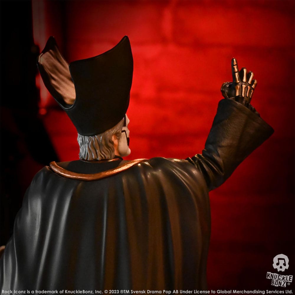 Papa Emeritus IV Statuette (Black Robes) - Rock Iconz 