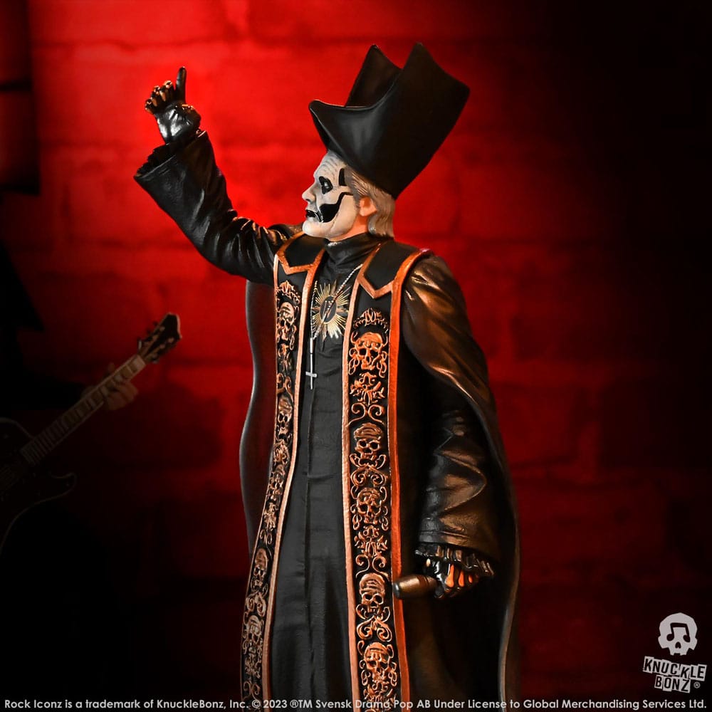 Papa Emeritus IV Statuette (Black Robes) - Rock Iconz 