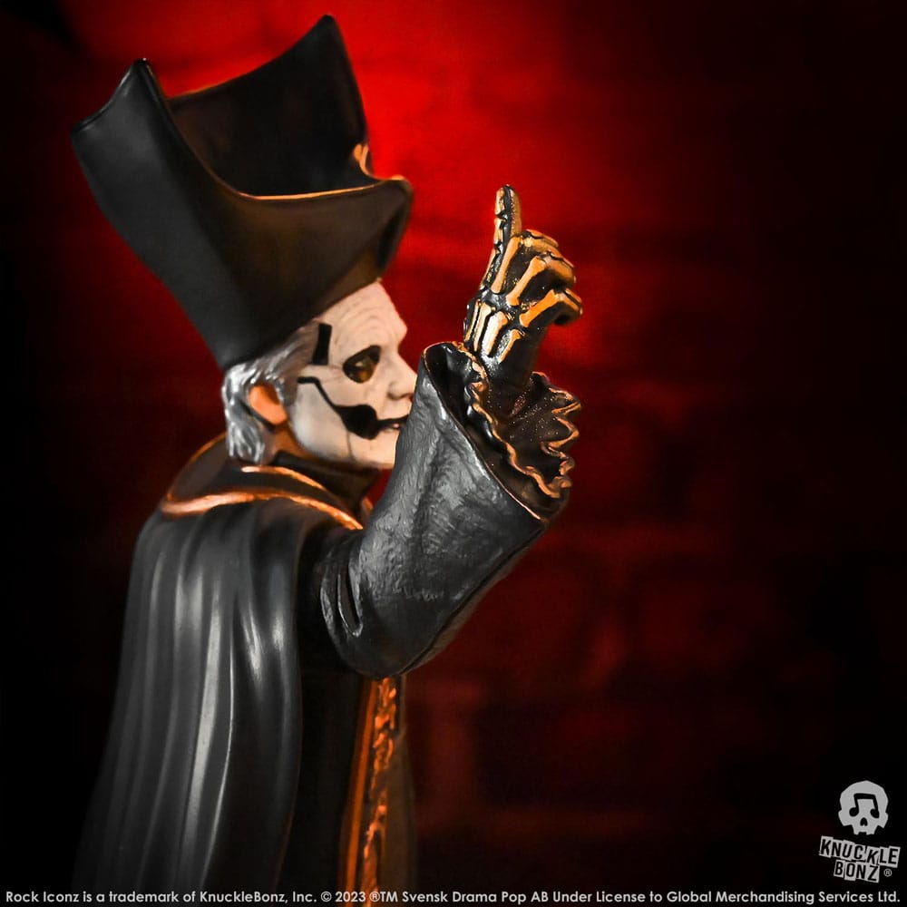 Papa Emeritus IV Statuette (Black Robes) - Rock Iconz 