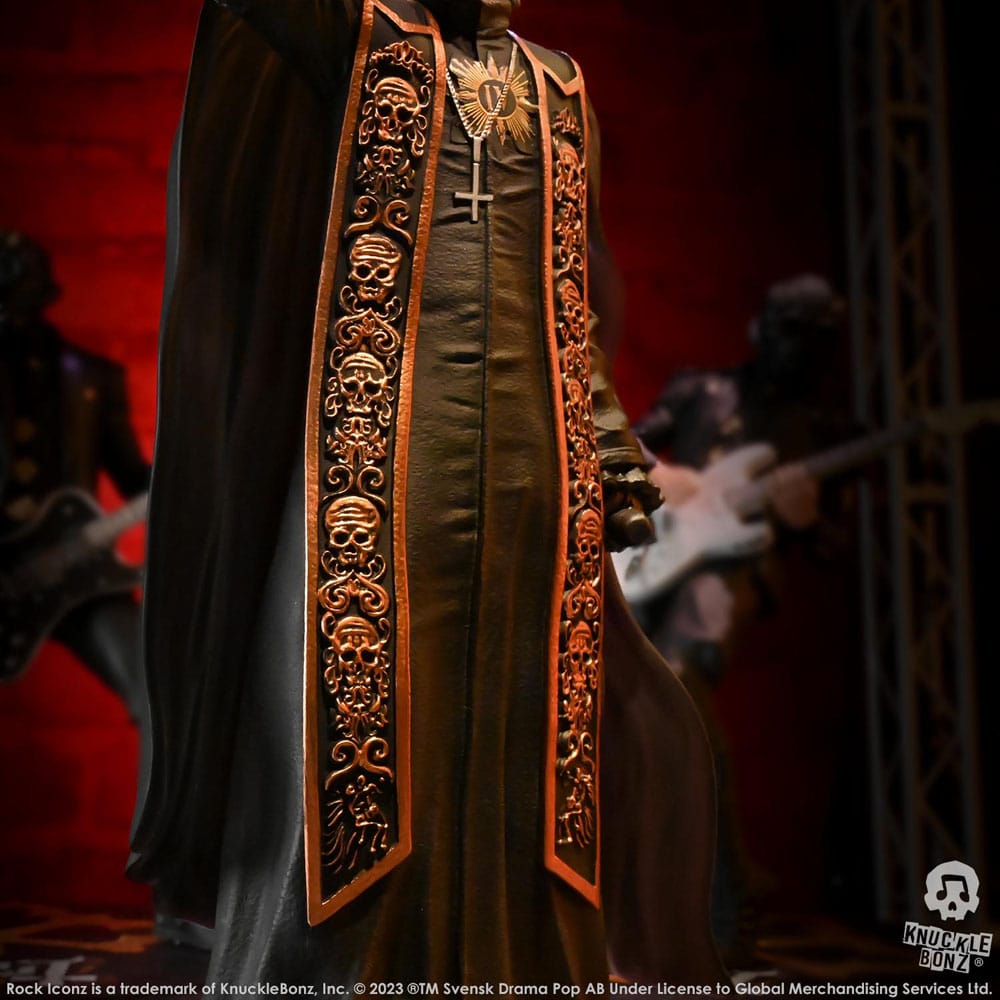 Papa Emeritus IV Statuette (Black Robes) - Rock Iconz 