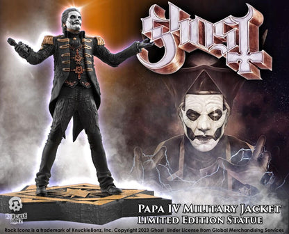 Statuette Papa Emeritus IV (Military Jacket) - Rock Iconz