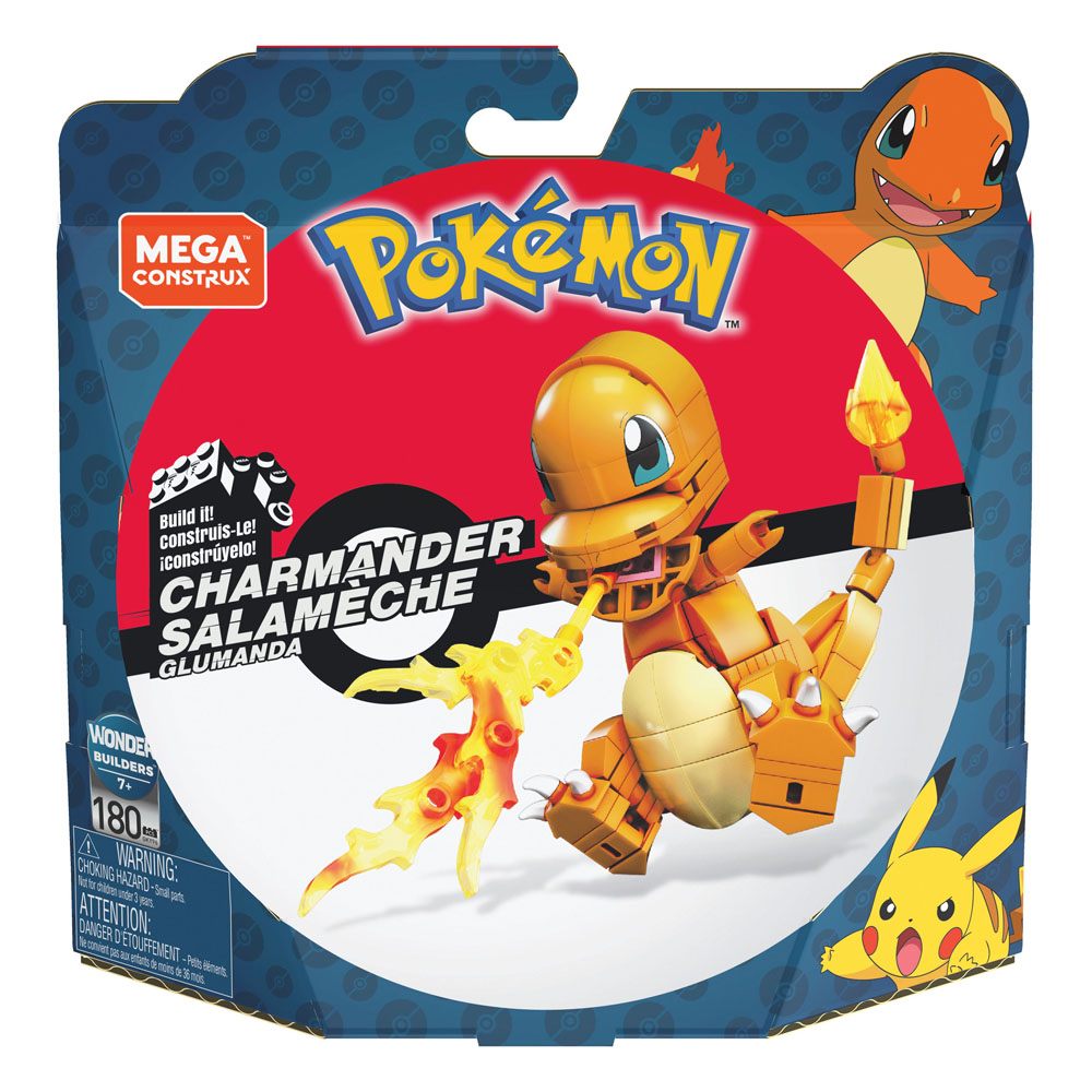 Jeu de construction Mega Construx Pokémon - Salamèche