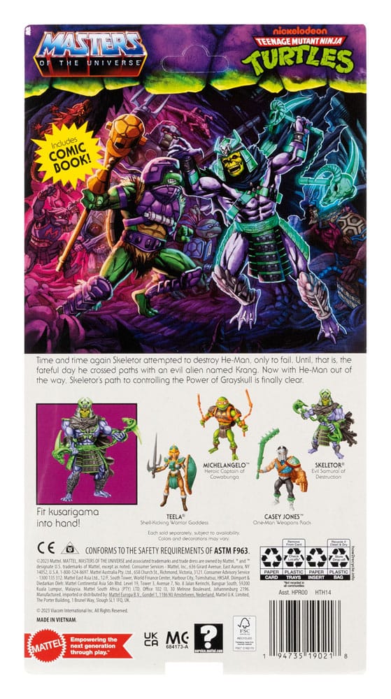 skeletor turtles of grayskull mattel