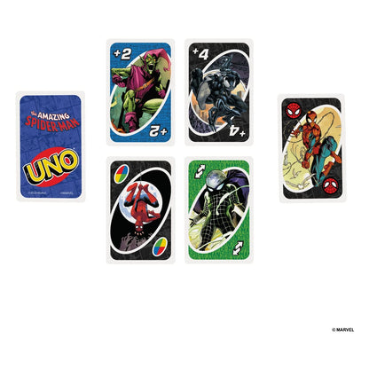 UNO The Amazing Spider-Man Card Game 