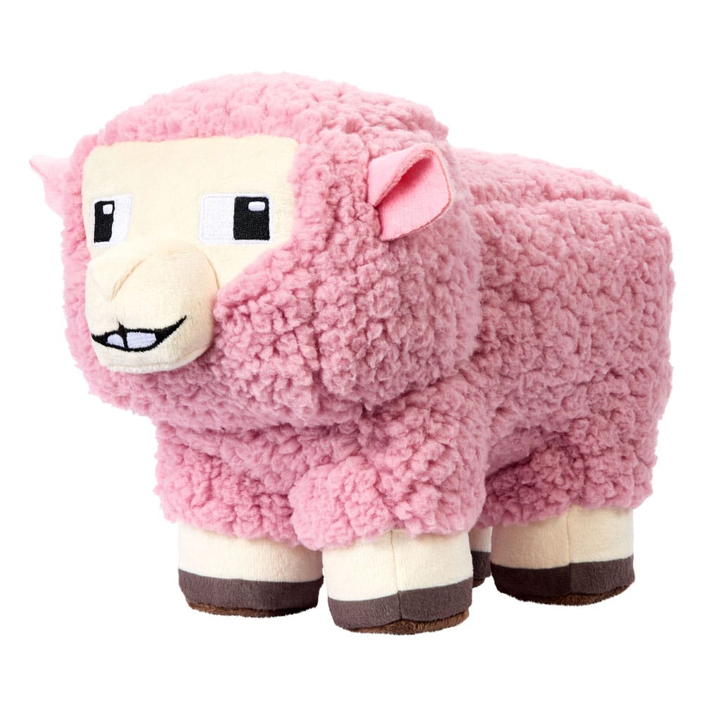 peluche minecraft le film mouton rose mattel