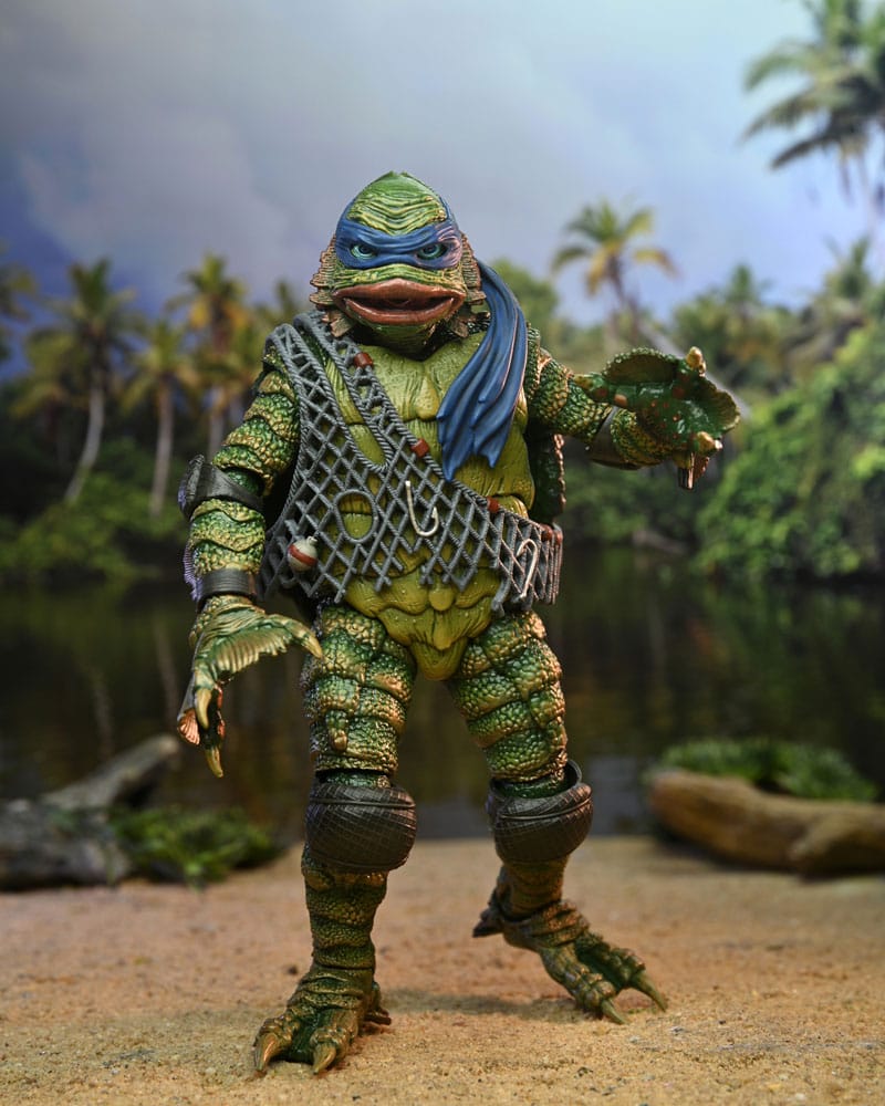 Leonardo as the Creature - Universal Monsters x Tortues Ninja