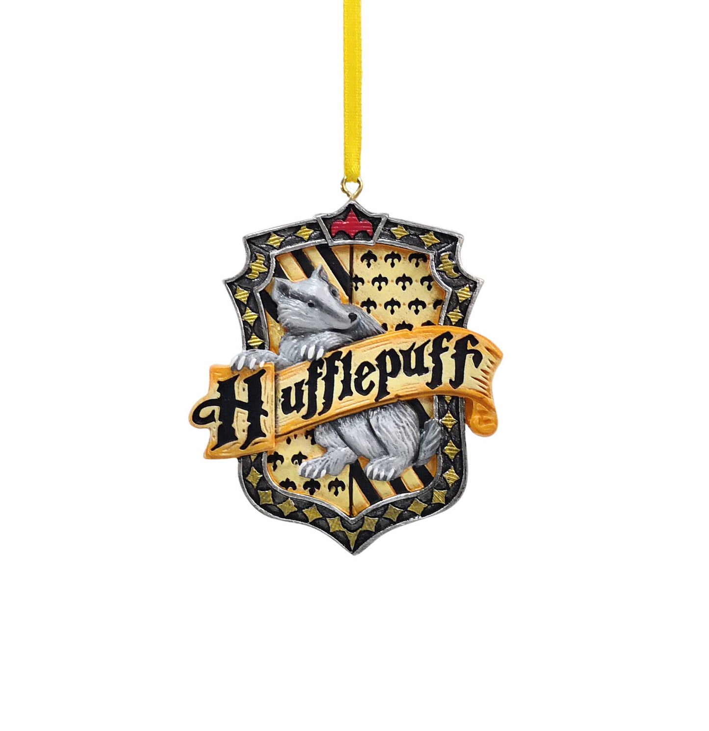 Hufflepuff Coat of Arms Christmas Decoration 