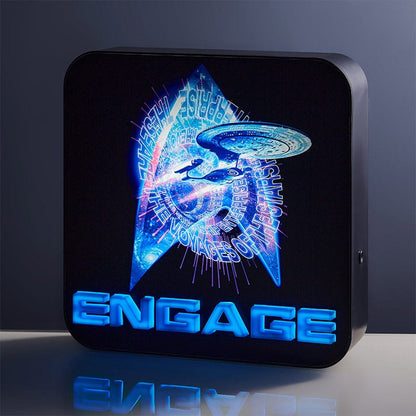 Lampe 3D Star Trek - Engage