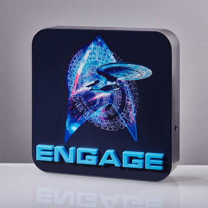 Lampe 3D Star Trek - Engage