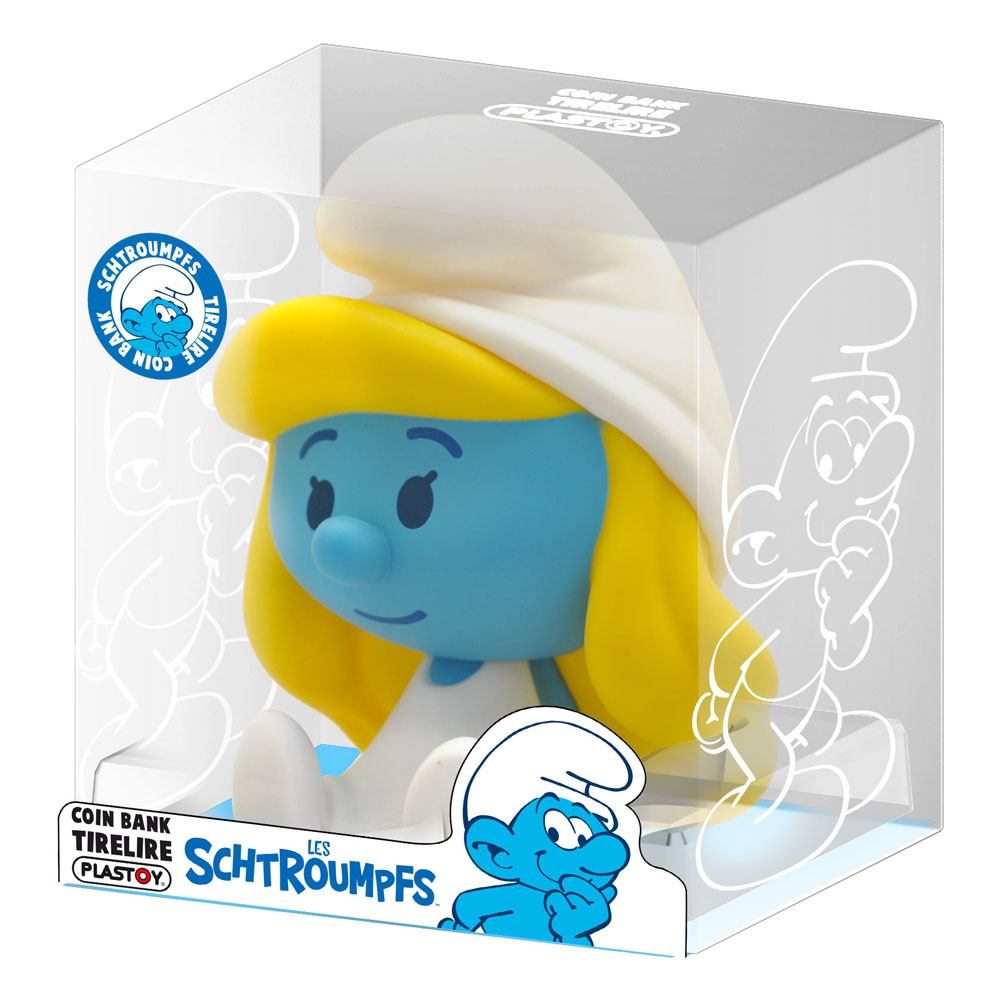 Chibi Smurfs Piggy Bank - Smurfette 