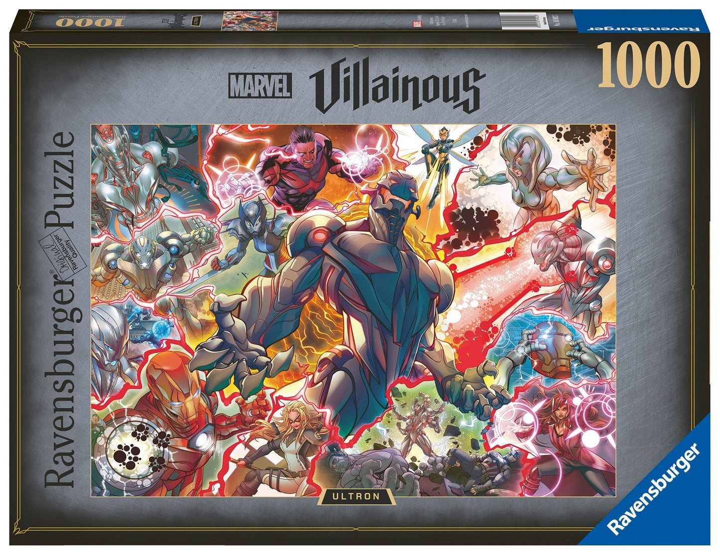 Puzzle Marvel Villainous Ultron 1000 pièces - Ravensburger