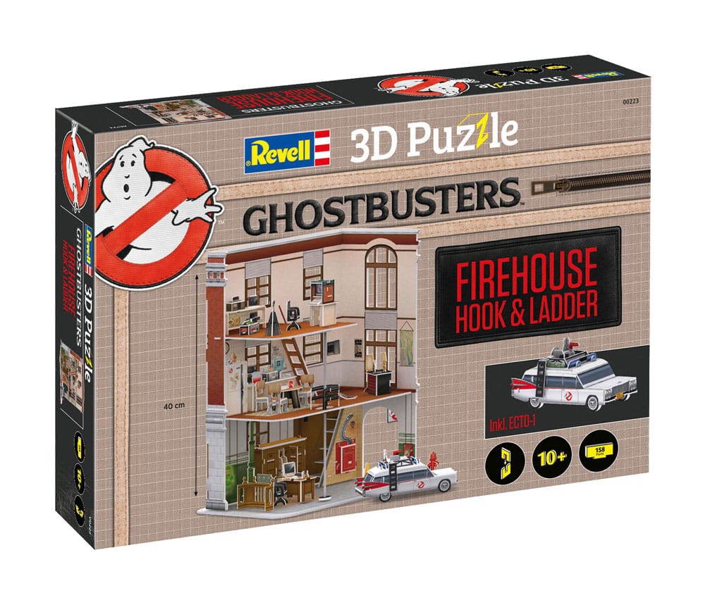 Puzzle 3D Ghostbusters - Firehouse Hook & Ladder