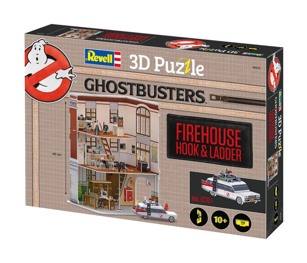 Puzzle 3D Ghostbusters - Firehouse Hook & Ladder