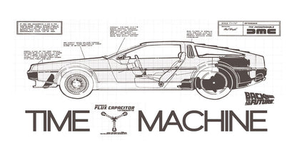 Back to the Future Mug - Time Machine 