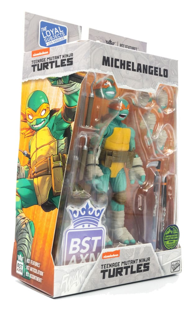 BST AXN Michelangelo (IDW Comics)