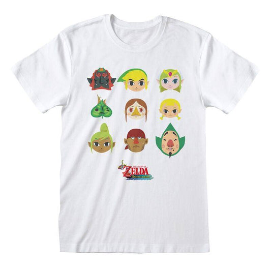 T-Shirt The Legend of Zelda - Wind Waker Faces