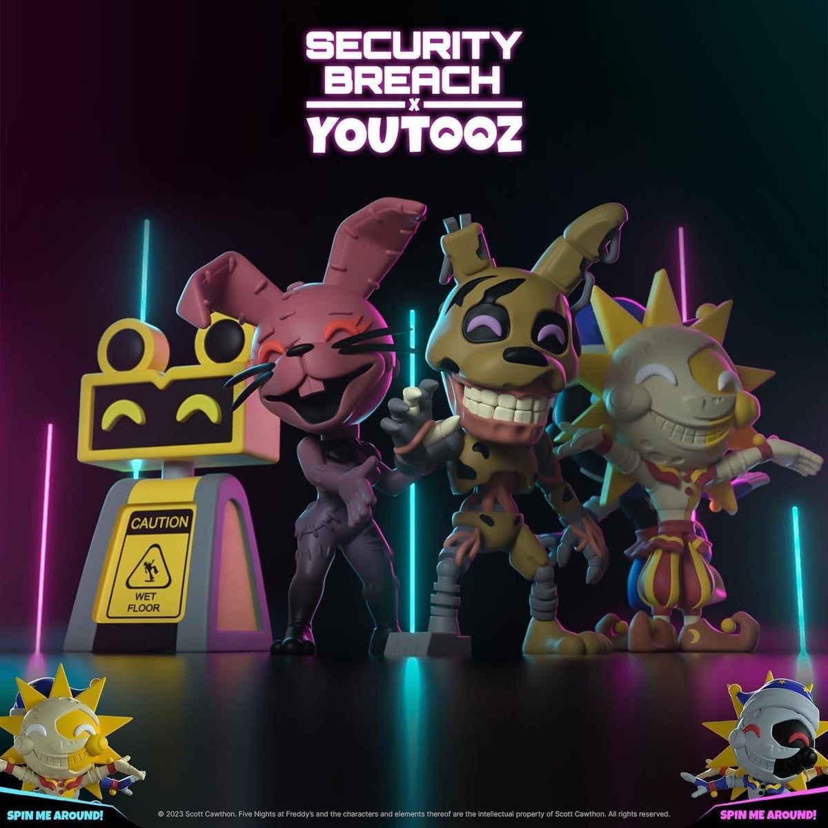 wet floor bot youtooz